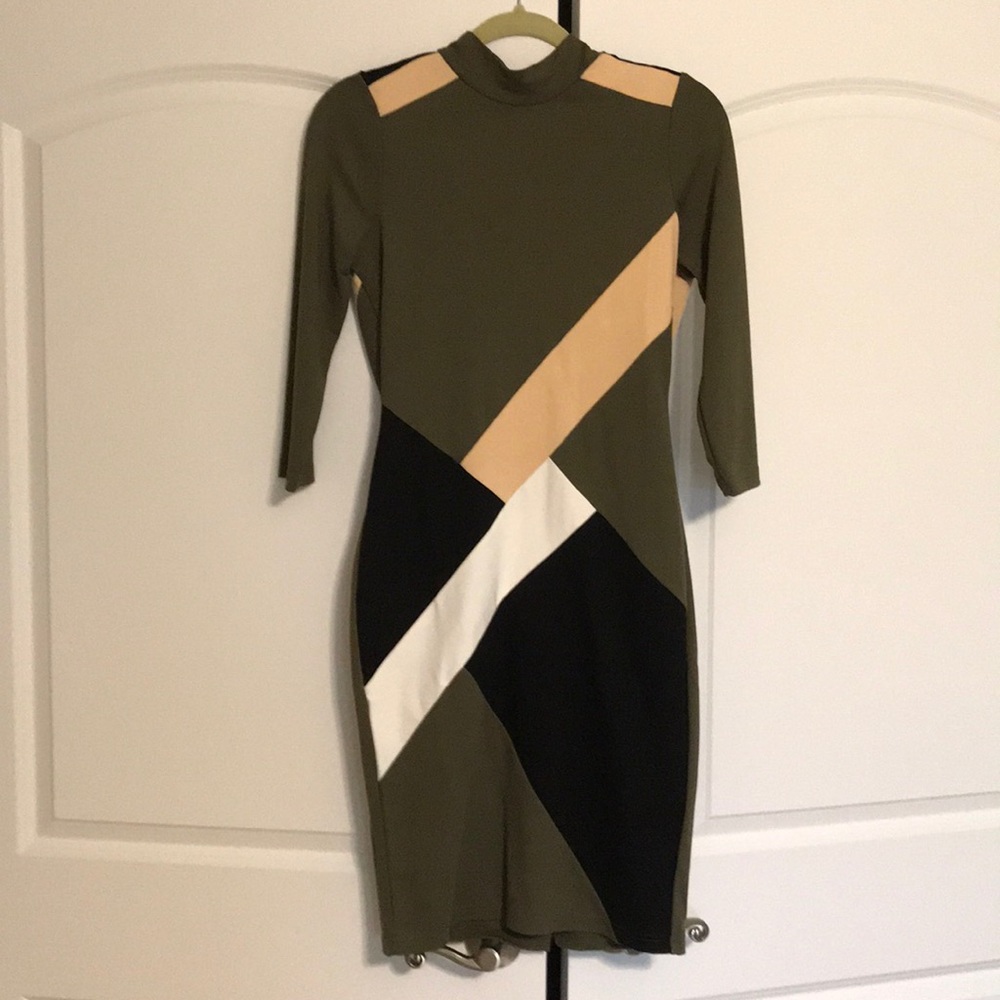Venus Color Block Dress- never been worn